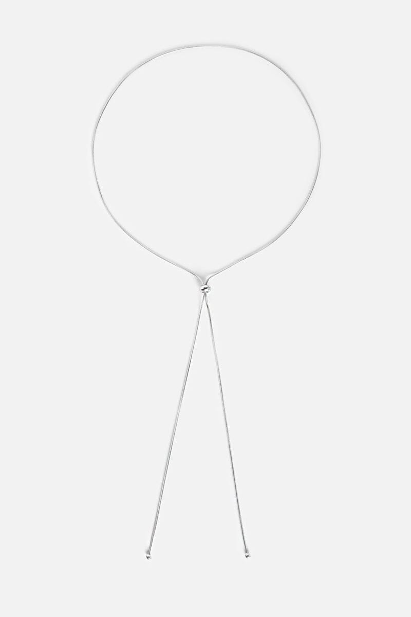 Ball Point Bolo Necklace | Steel Necklace NOCTEX